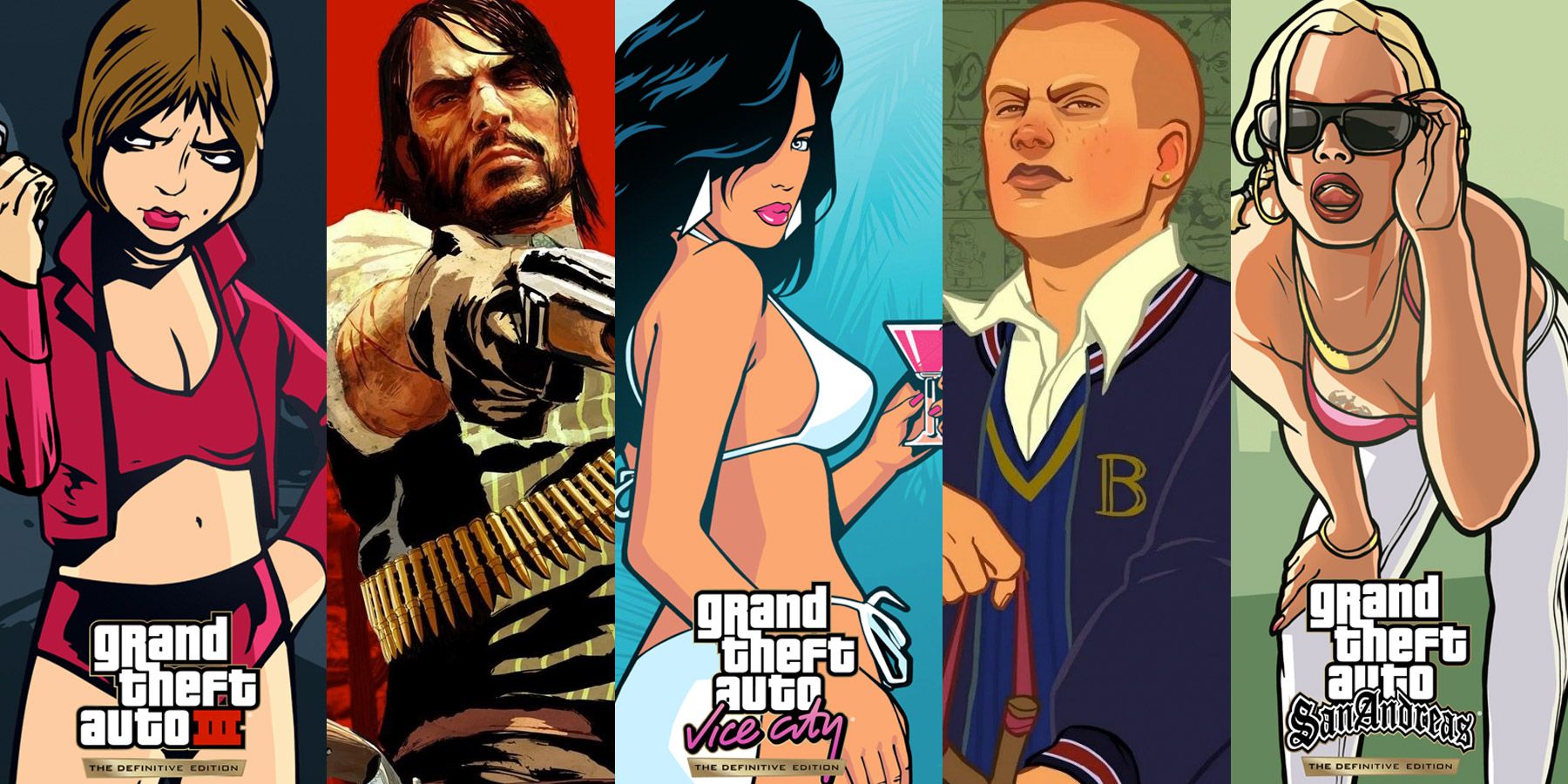 GTA Trilogy Rockstar Game Remasters