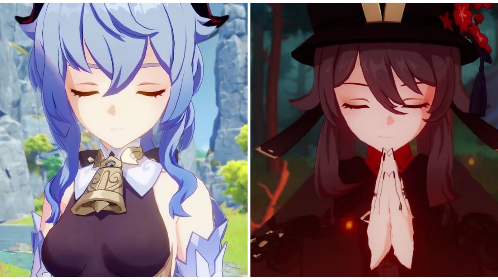 Ganyu or Hu Tao cover