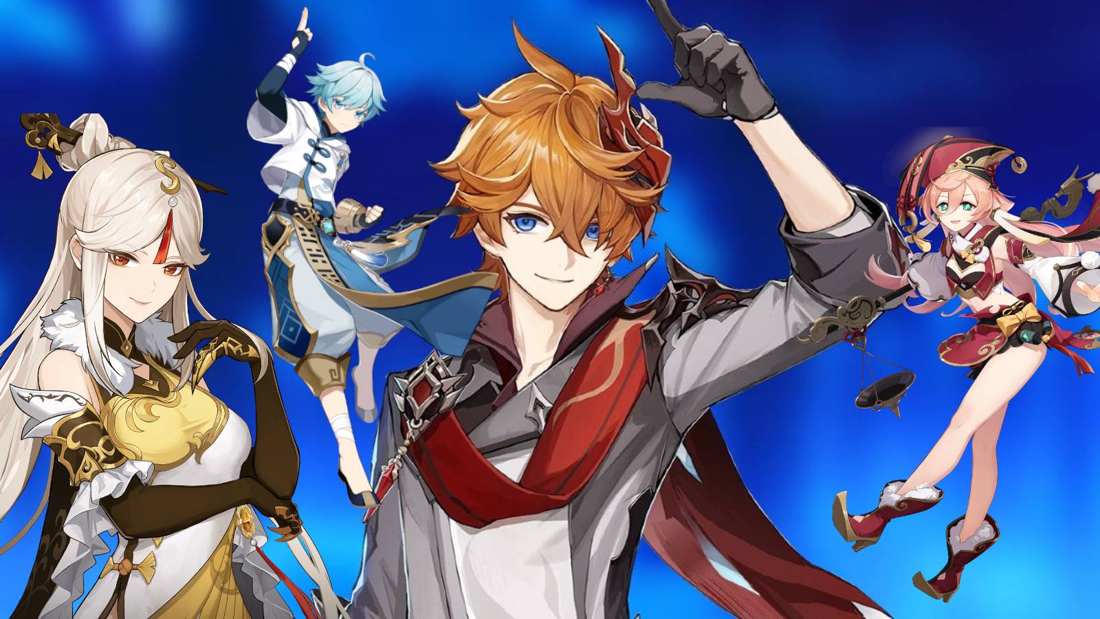 Genshin Impact Farewell of Snezhnaya Wish Characters