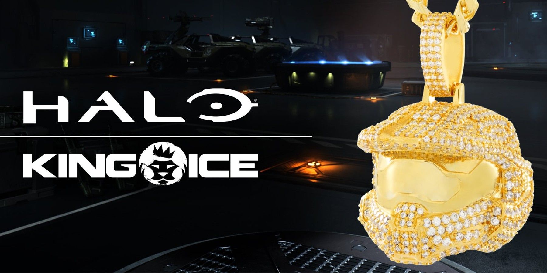 Gold Halo Necklaces Unveiled by King Ice