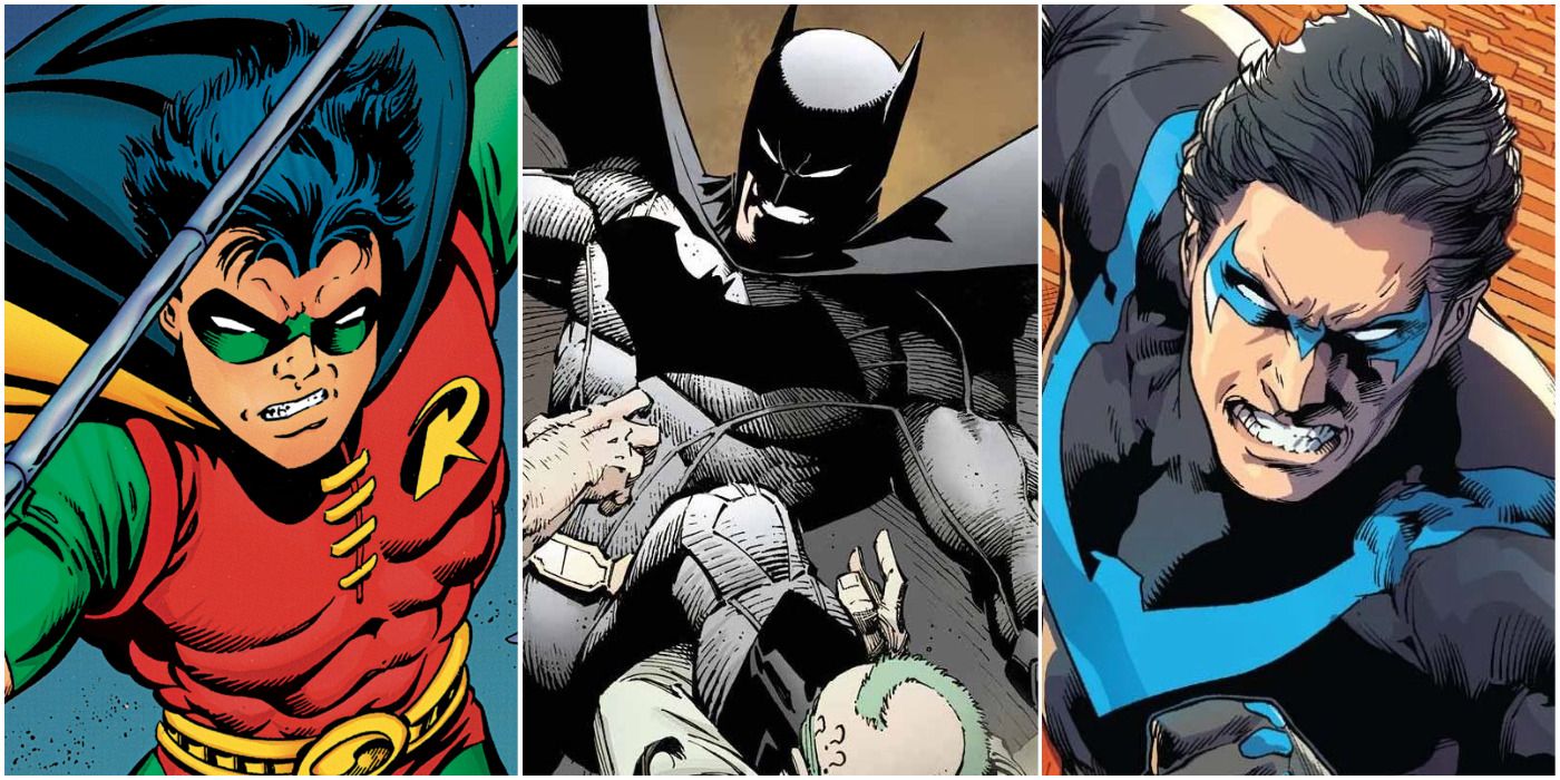 Gotham Knights DC Comics Cover Featuring Robin, Batman & Nightwing