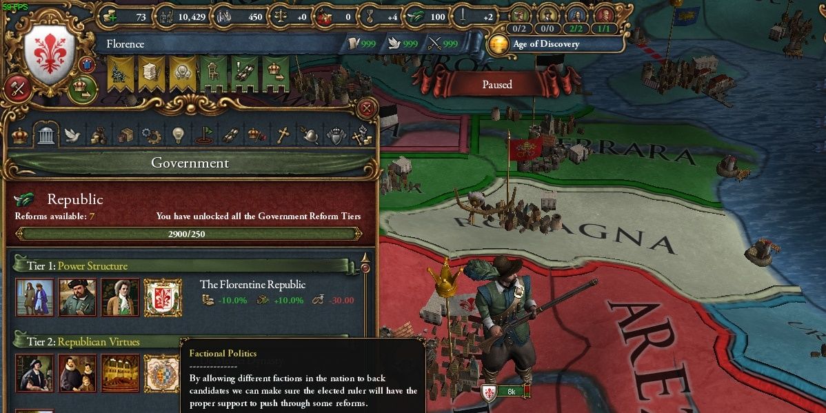 Governments Expanded Mod For EU 4