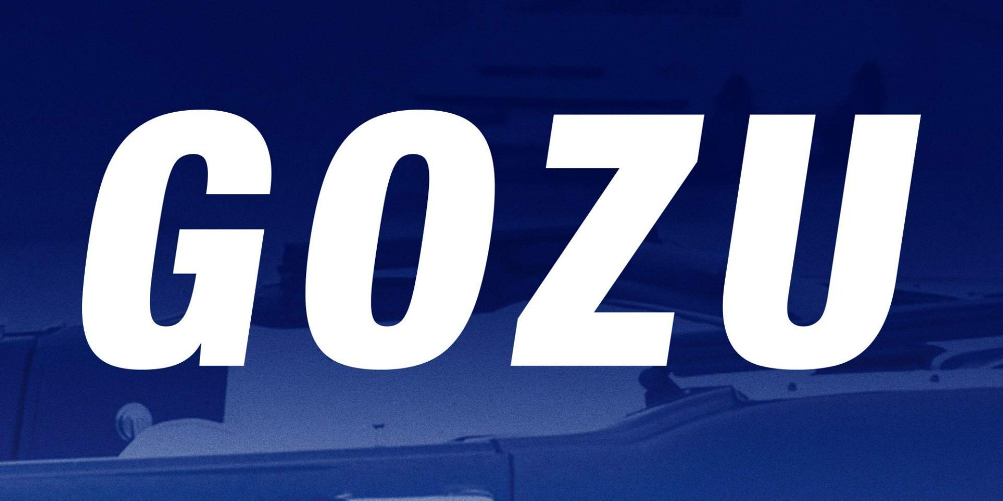 The title card for Gozu
