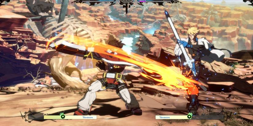 Guilty Gear Strive battle