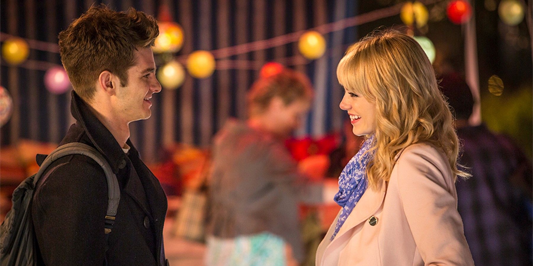 Gwen Stacy and Peter Parker in The Amazing Spider-Man 2