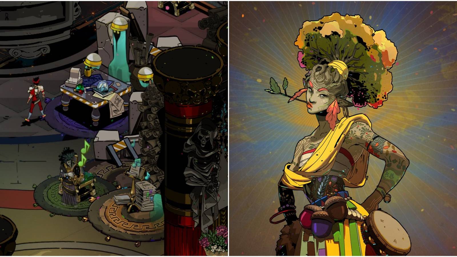 Hades Reunite Orpheus And Eurydice Collage Contractor And Zagreus