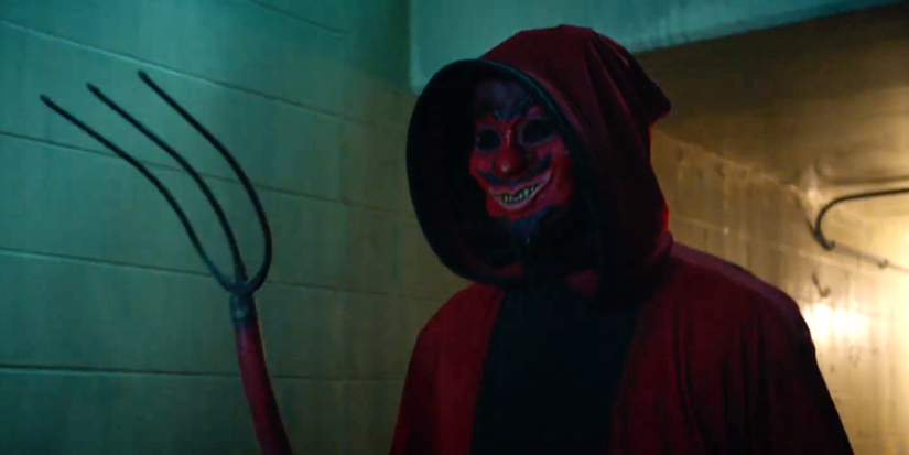 Haunt Shudder horror original devil character