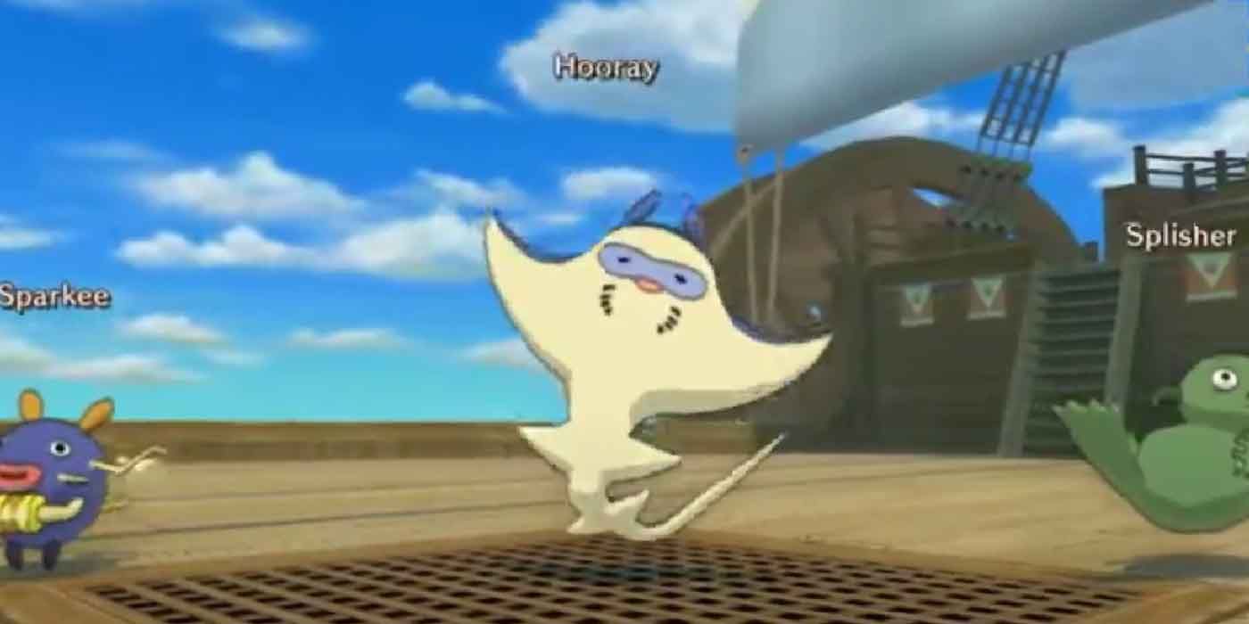 Hooray is a manta ray familiar in Ni No Kuni