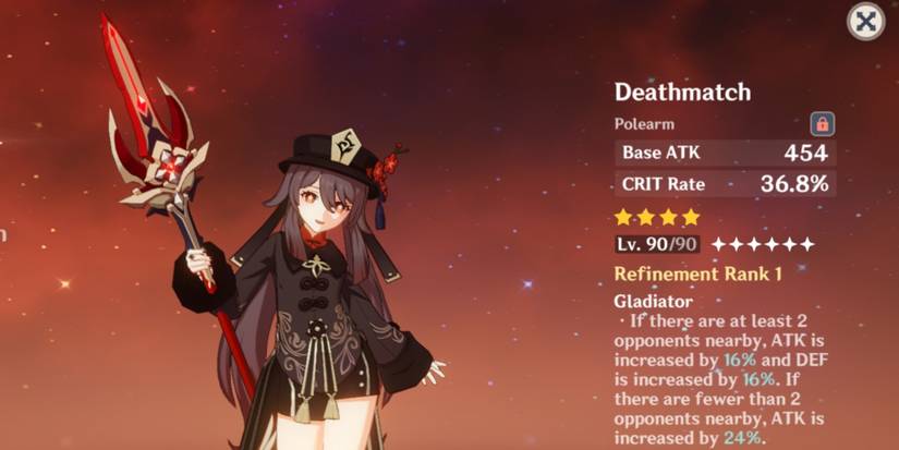 Hu Tao with Deathmatch