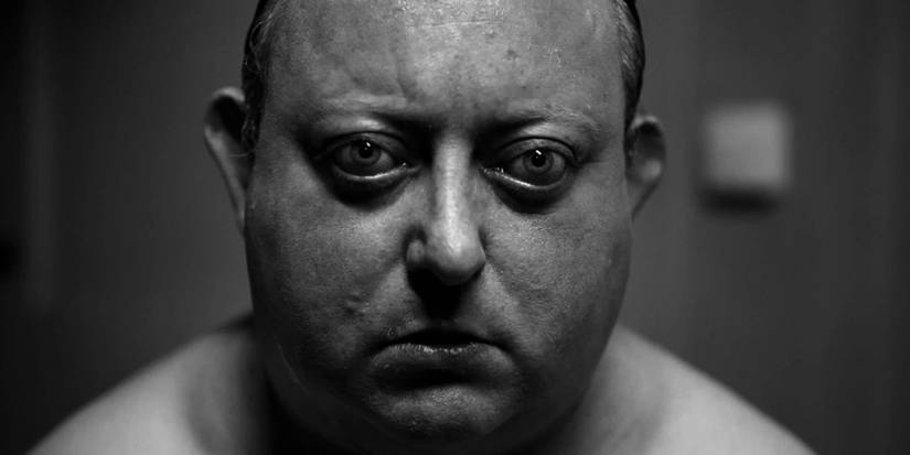 Close-up of Martin in Human Centipede 2