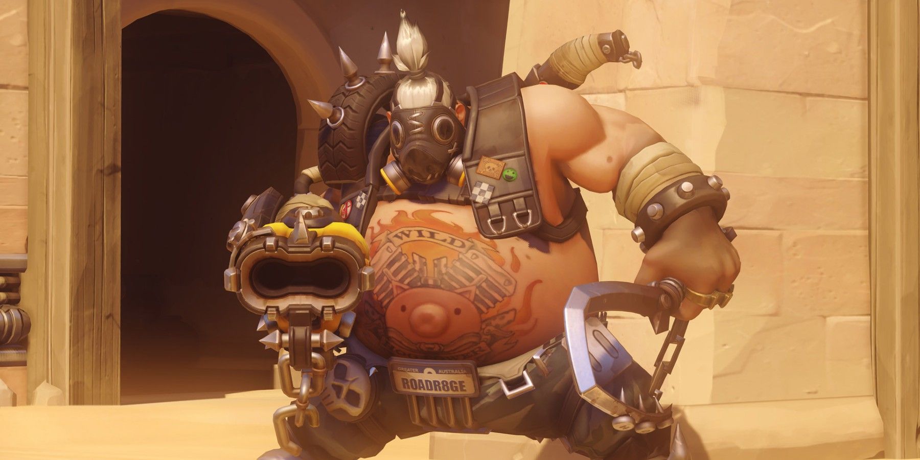 Incredible Overwatch Clip Shows Roadhog Using Wrecking Ball's Own Momentum Against Him
