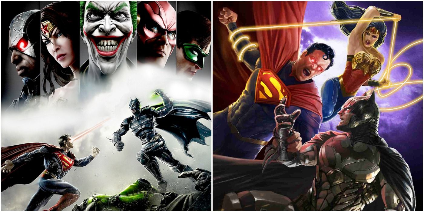 Injustice Movie Game Differences