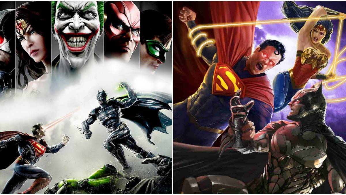 Injustice Movie Game Differences