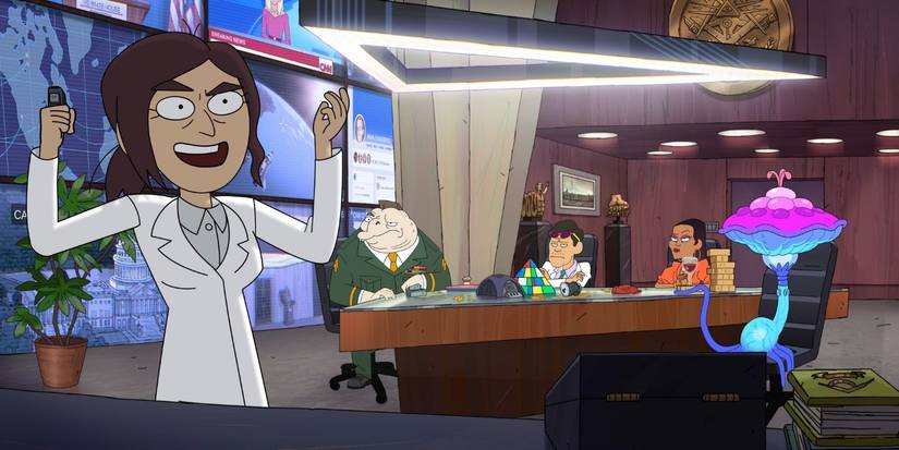 Production still from Inside Job