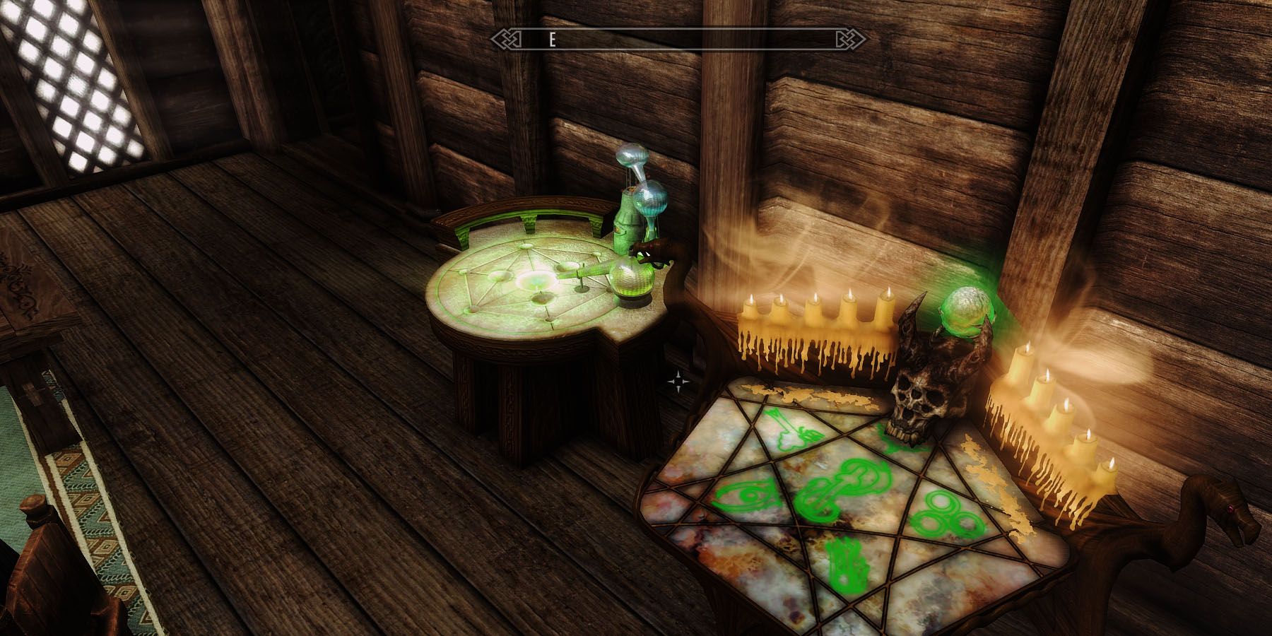 Items on a table in Skyrim