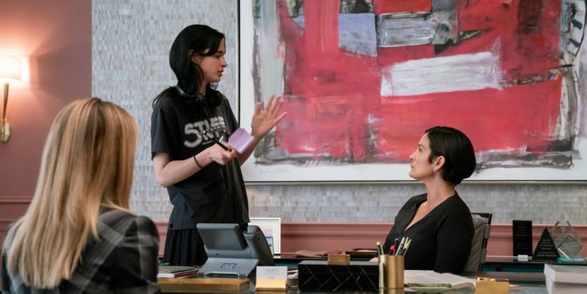 Krysten Ritter directing an episode of Jessica Jones