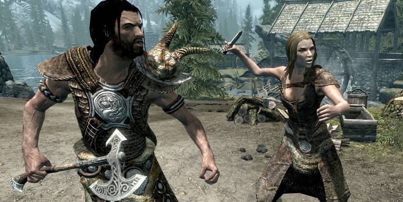 Hern and Hert fighting the player