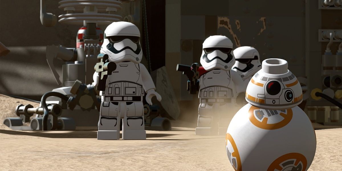Stormtroopers and BB-8 LEGO Star Wars