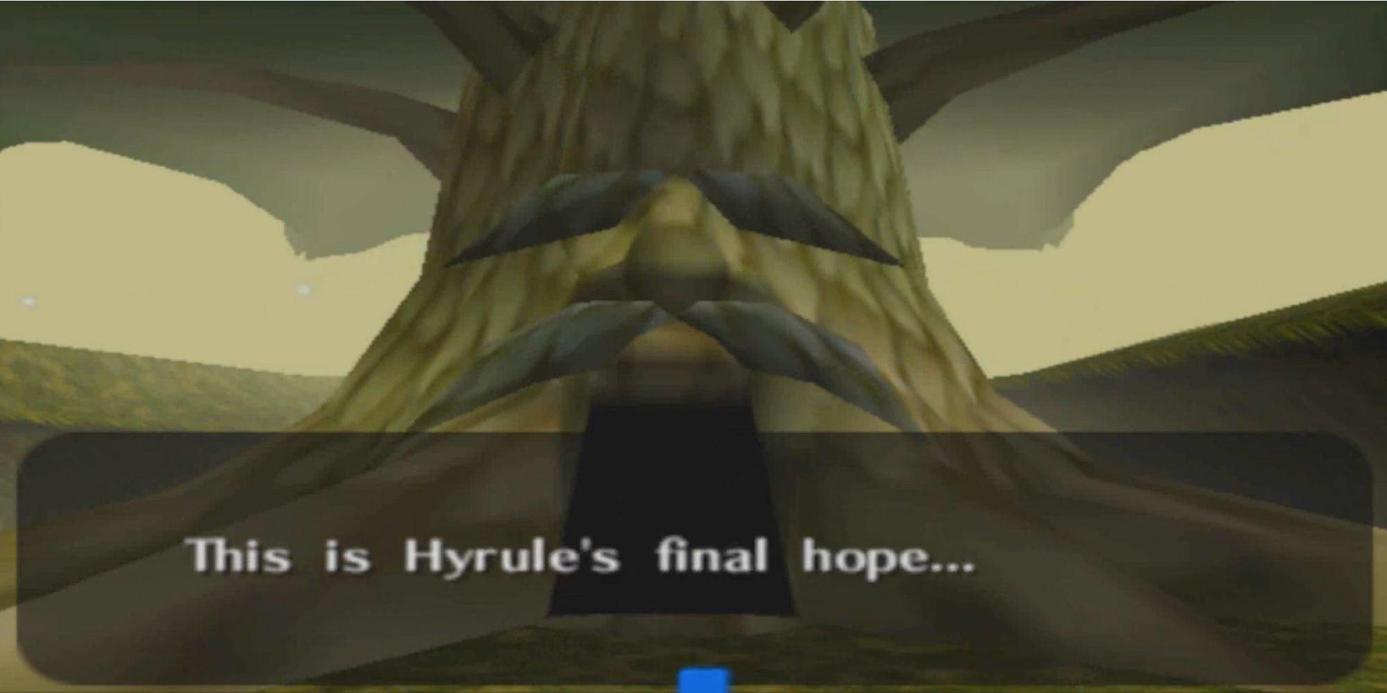 Legend of Zelda - Ocarina of Time - The Great Deku Tree speaks