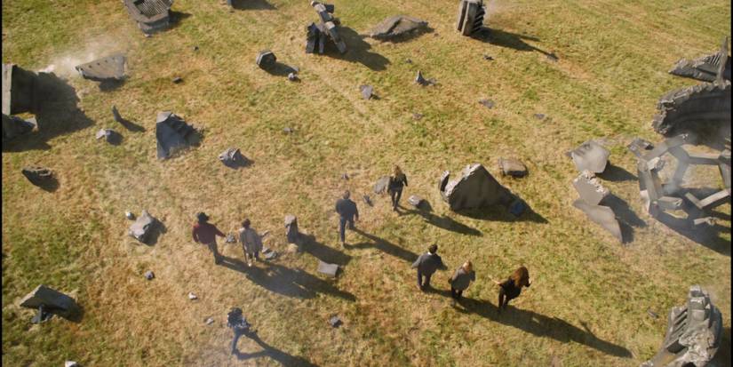 Legends of Tomorrow 701 Waverider Wreckage