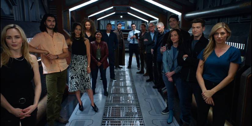 Legends of Tomorrow 703 100th episode group