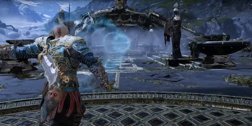 Leviathan's Wake Runic Attack in God of War