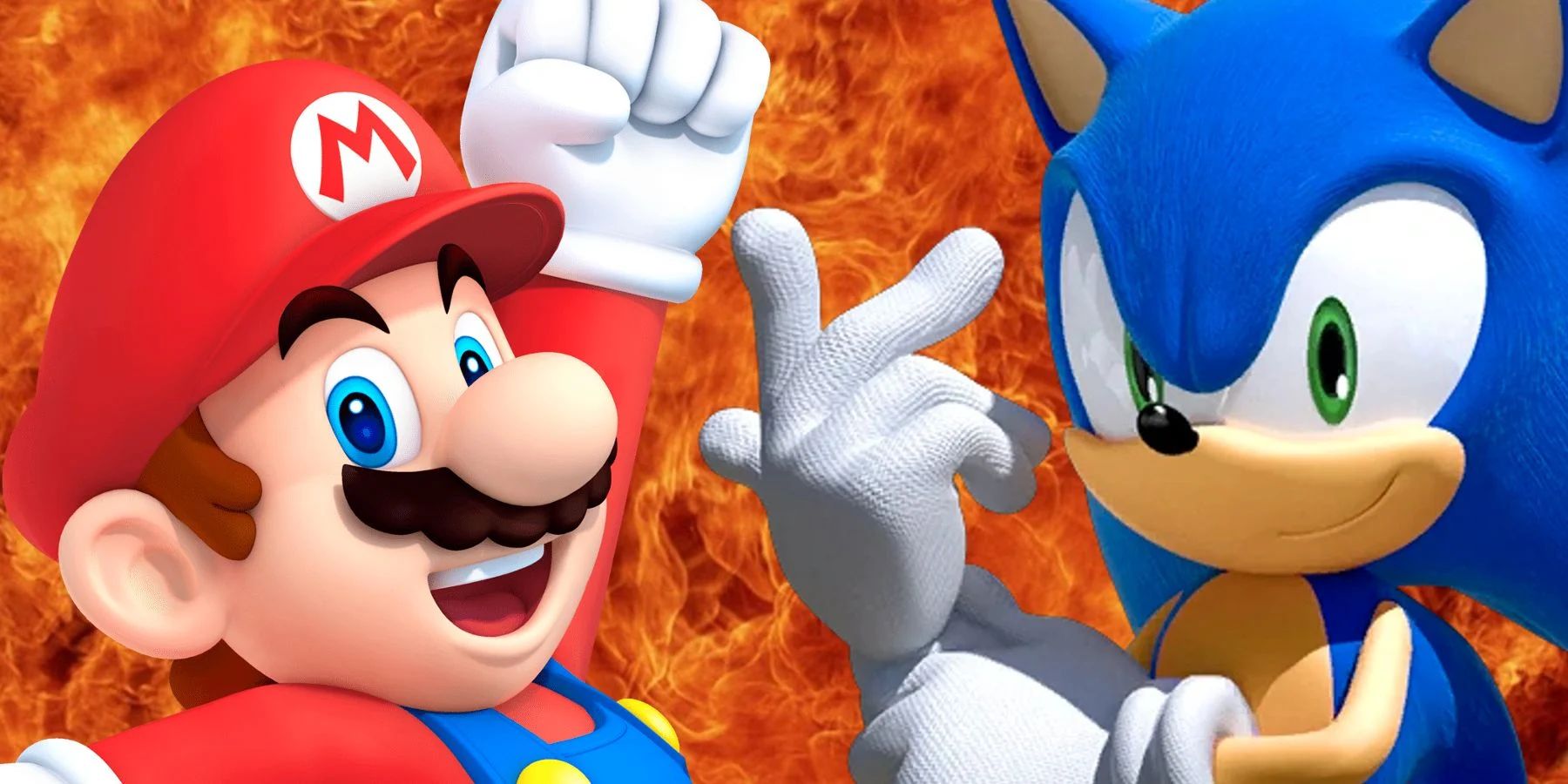 sonic vs mario anime