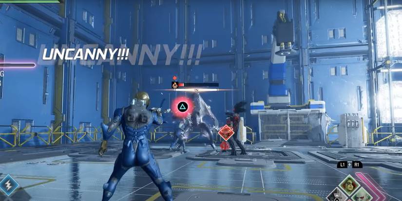 Marvel's Guardians of the Galaxy using drax's call to action to dismember an inquisitor in chapter 7