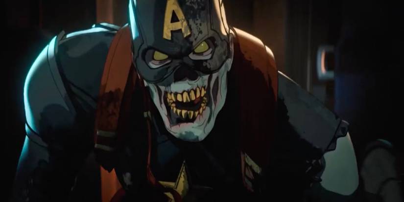 Zombie Captain America from Marvel’s What If