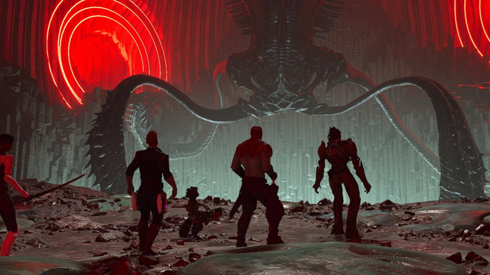 Marvel’s Guardians of The Galaxy chapter 4 lady hellbender fight