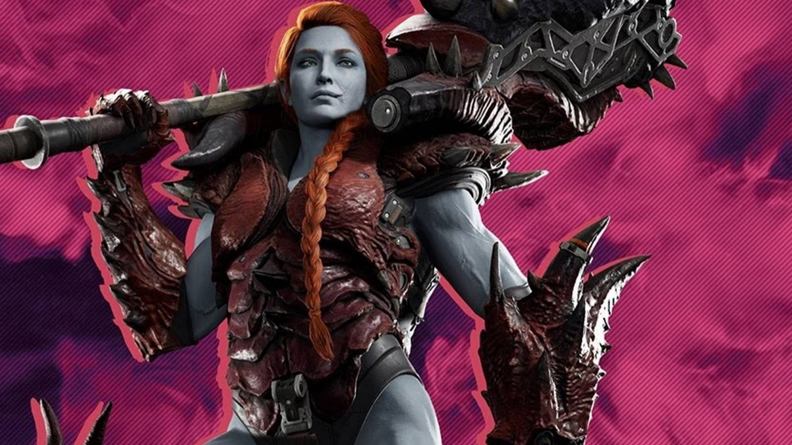 Marvel’s Guardians of The Galaxy lady hellbender promotional art picture