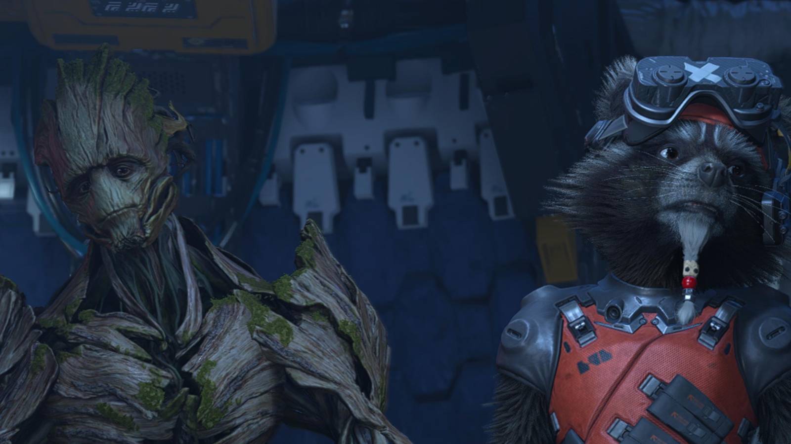 Marvel’s Guardians of The Galaxy rocket racoon groot chapter 3