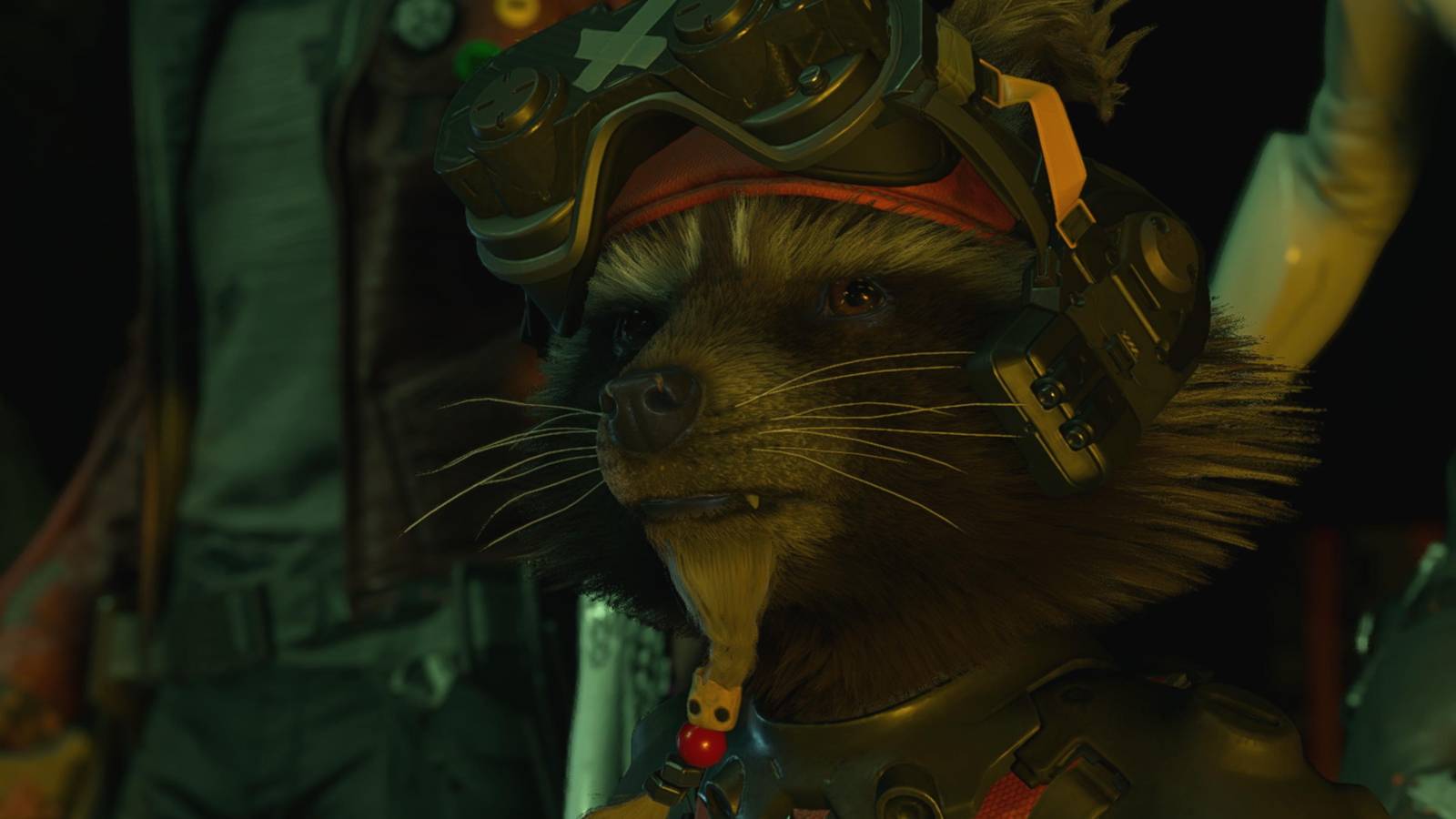 Marvel’s Guardians of The Galaxy rocket racoon