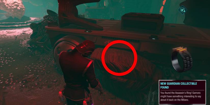 Marvel’s Guardians of the Galaxy assassin's ring gamora chapter 4