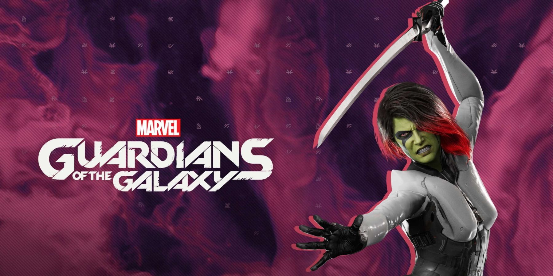 Marvel’s Guardians of the Galaxy gamora promotiona artwork
