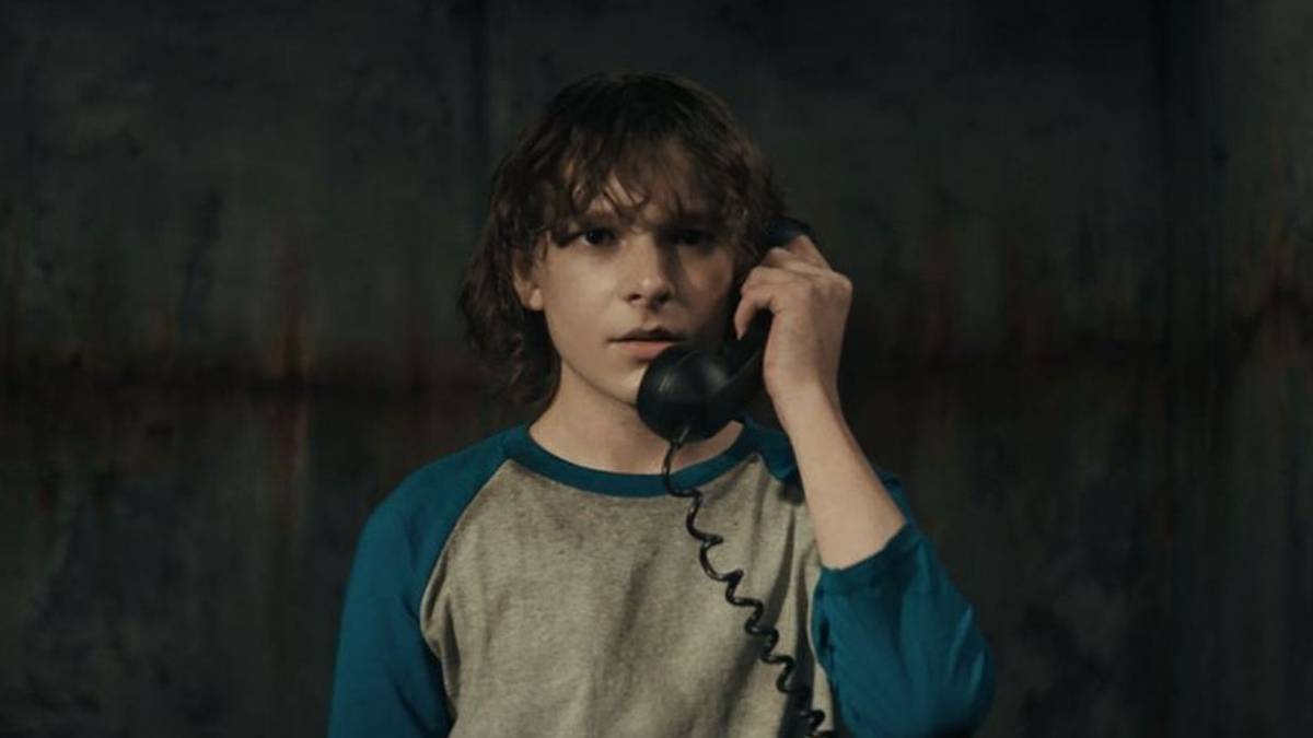 Mason Thames stars in The Black Phone