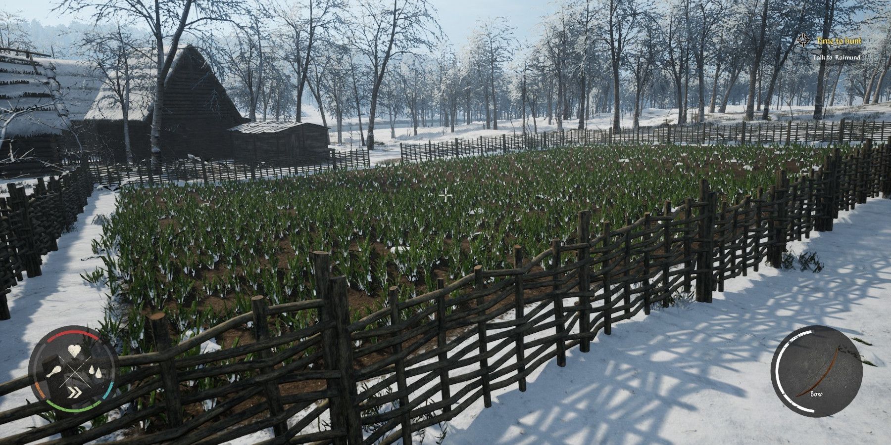 Medieval Dynasty Crops in Snow