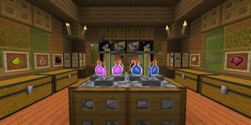 Minecraft Brewing Stand TheGamer