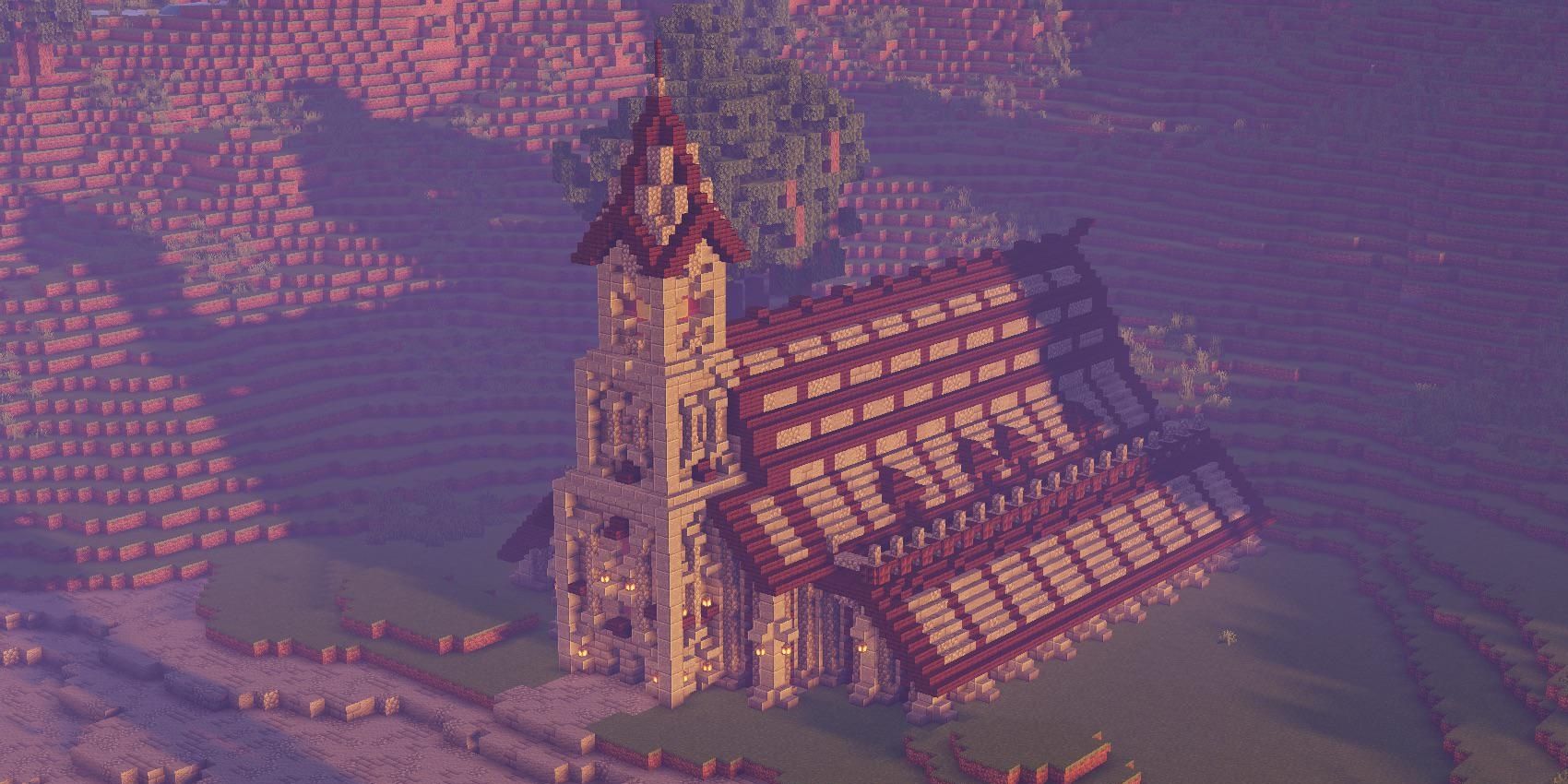Minecraft Medieval Church