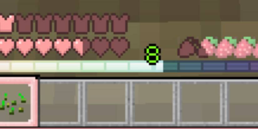 Minecraft Pastel Hotbar