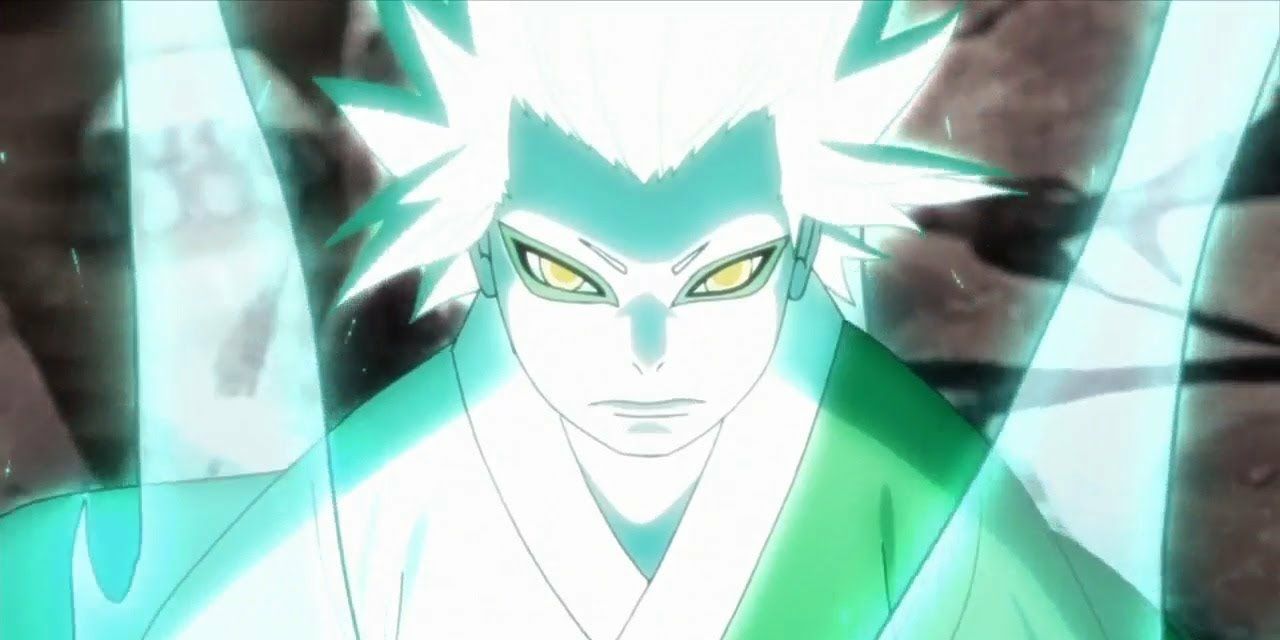 Mitsuki using Sage Mode in Naruto