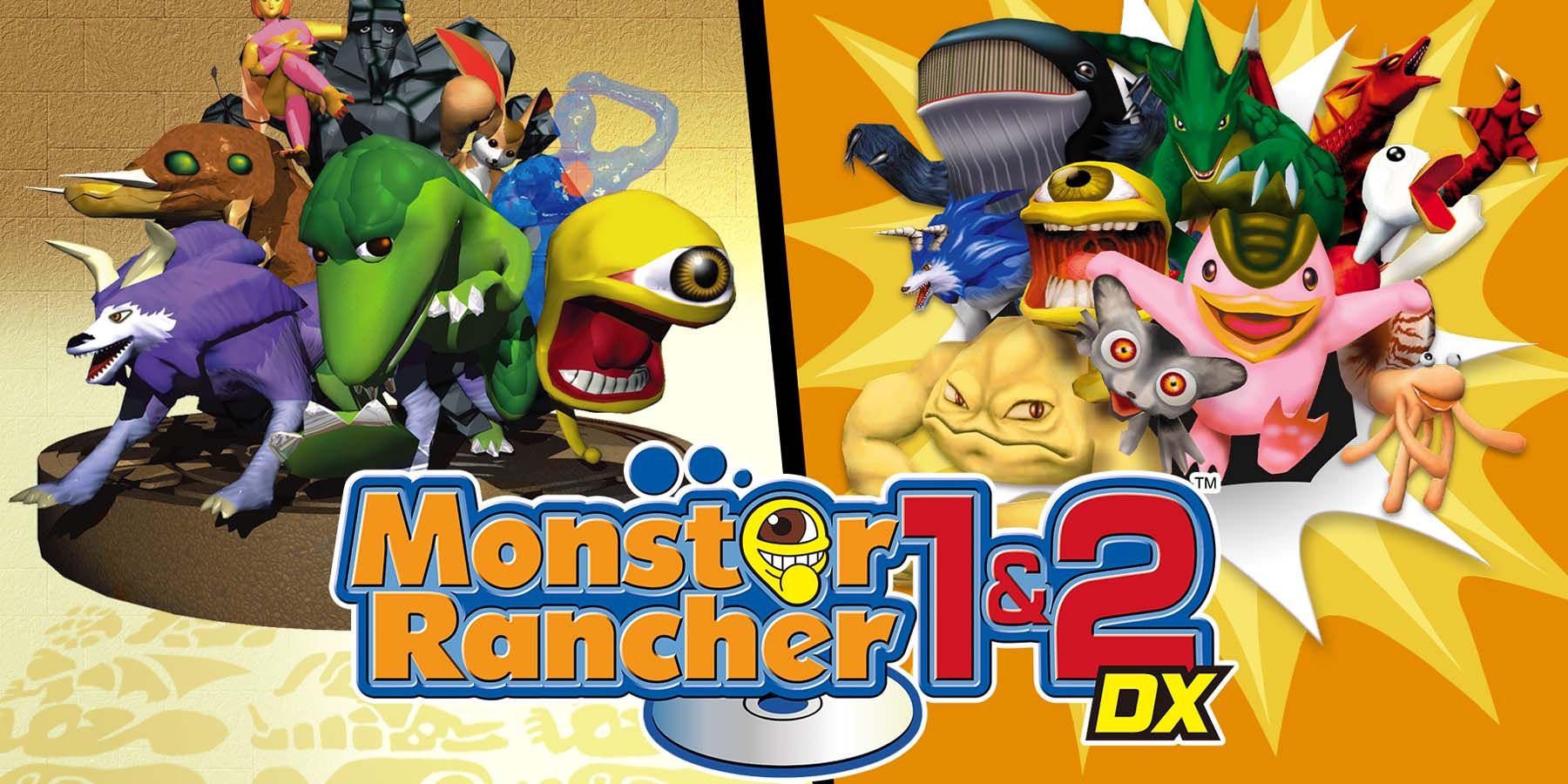 Monster Rancher 1 & 2 DX covers