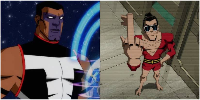 Mr. Terrific and Plastic Man in Injustice