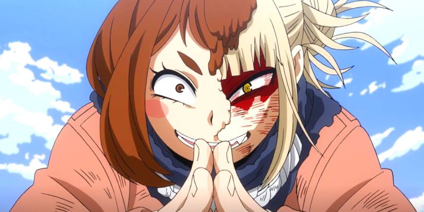 My Hero Academia Himiko Toga Transforming Into Ochako