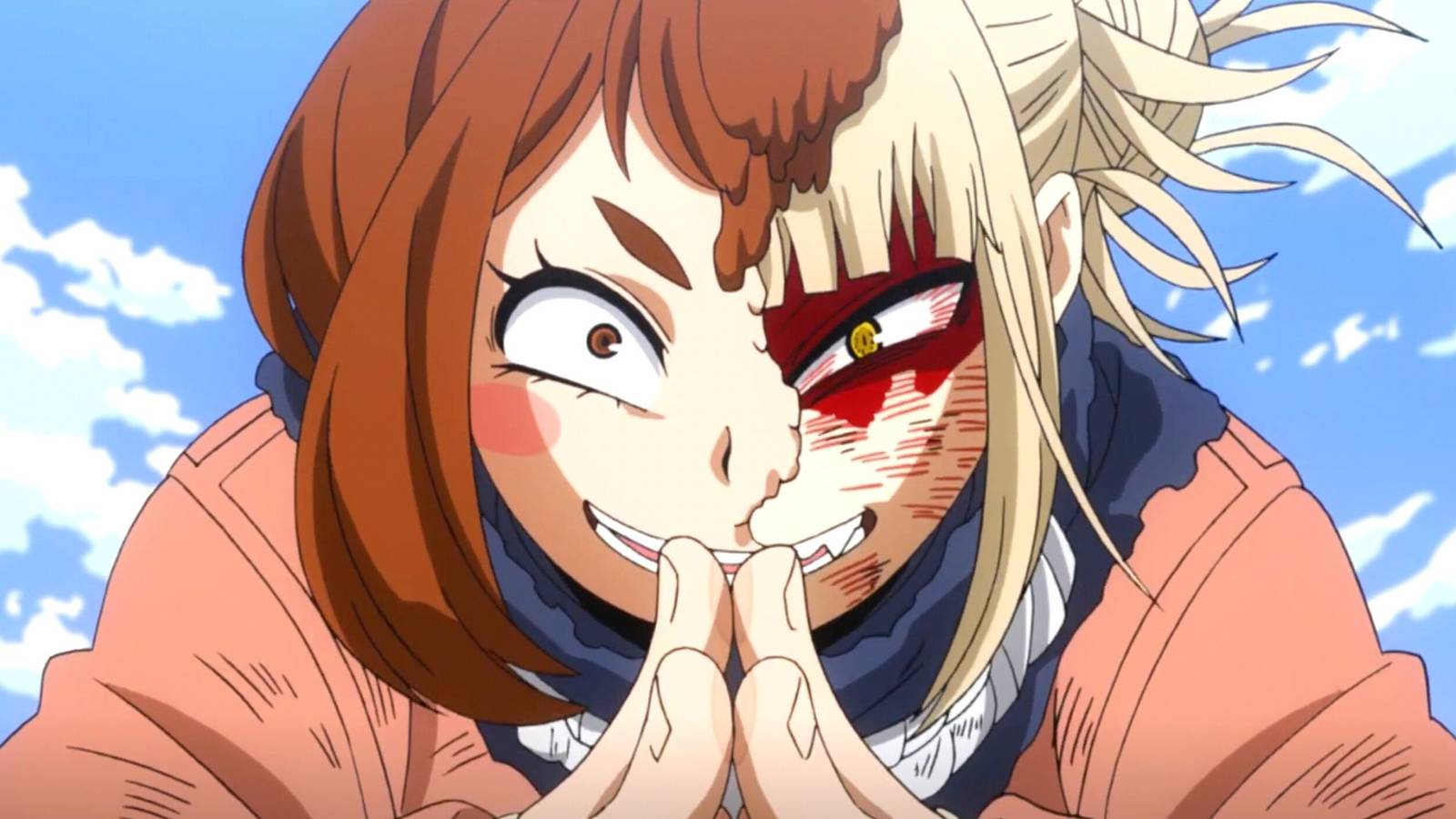 My Hero Academia Himiko Toga Transforming Into Ochako