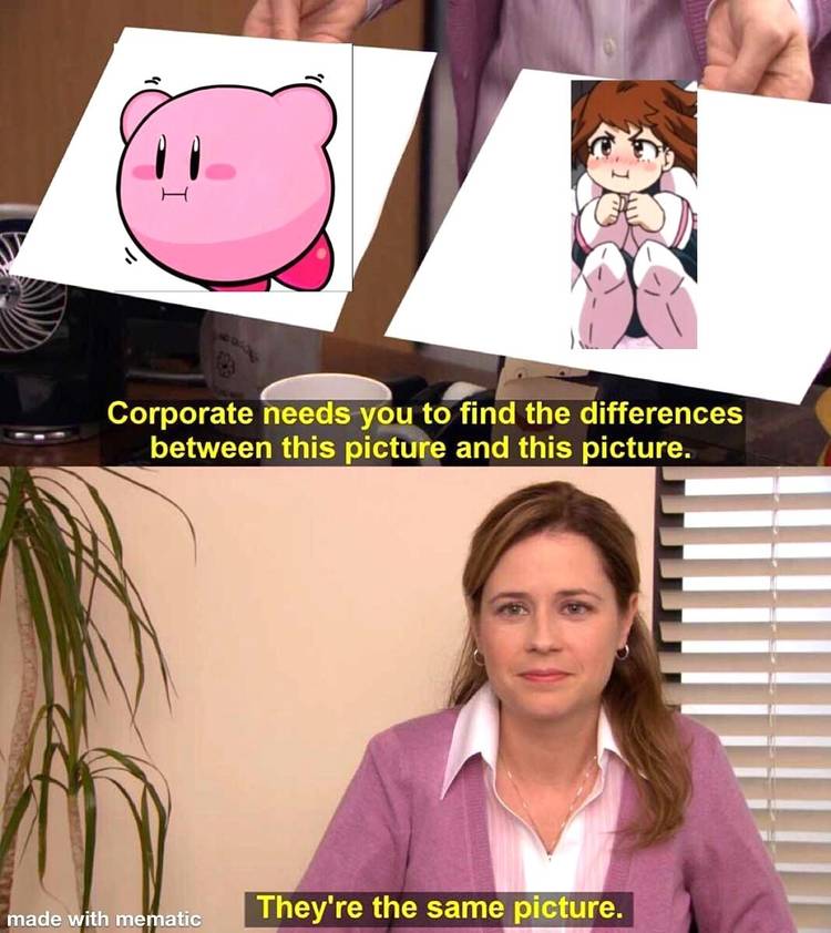 My Hero Academia Ochako The Office Meme