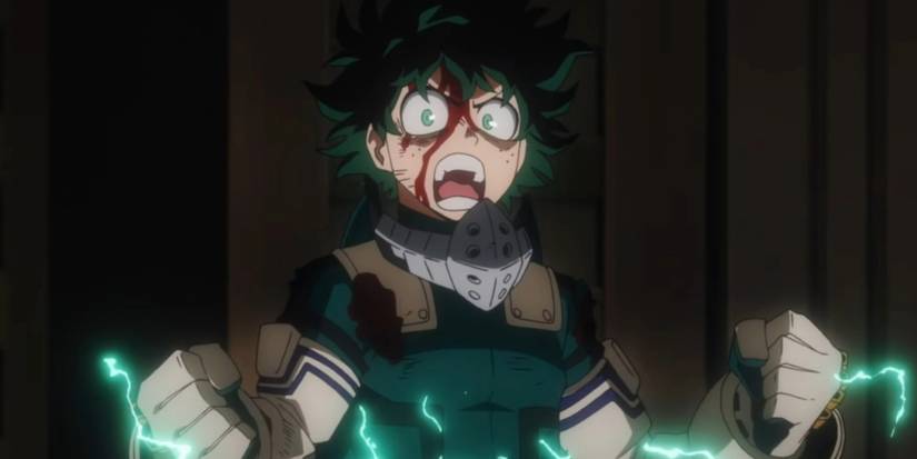 My Hero Academia Deku using One for All