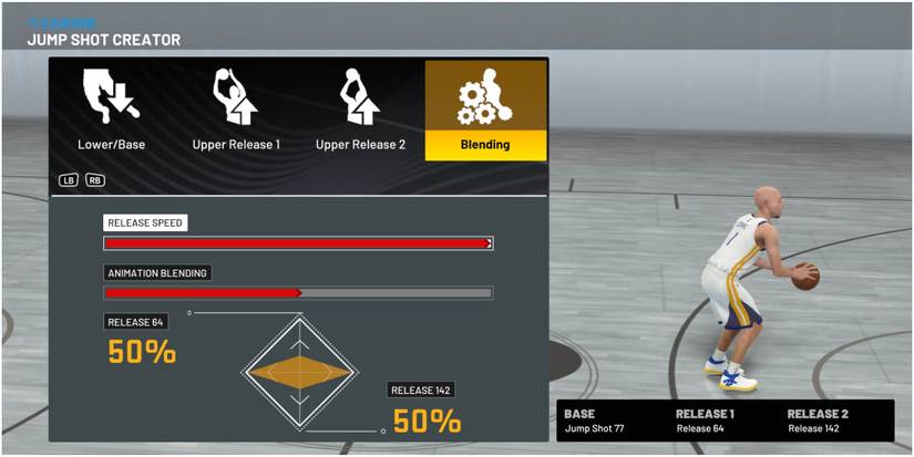 NBA 2K22 Best Custom Jump Shot Final Results
