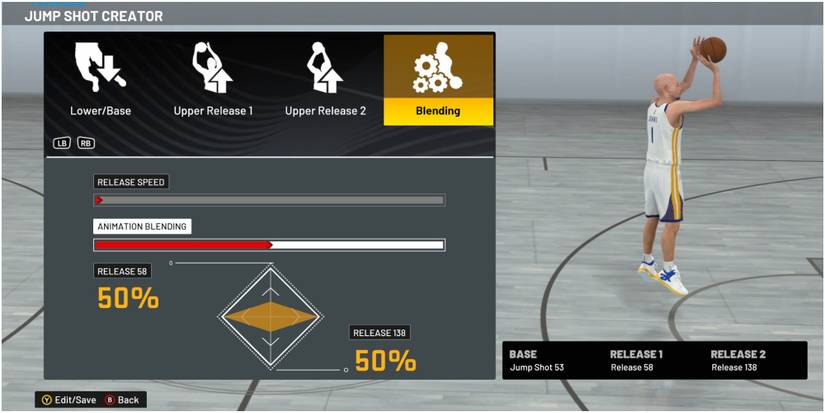 NBA 2K22 Custom Jumpshot That Is Easiest To Land Green