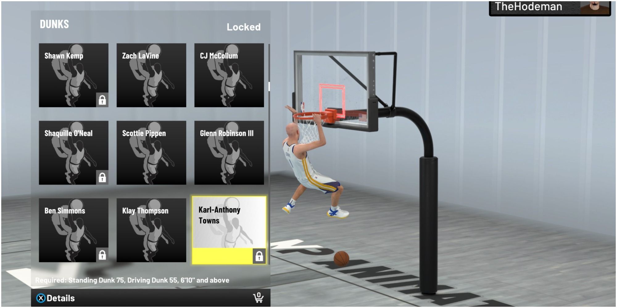 NBA 2K22 Karl-Anthony Towns Dunk Package In Store